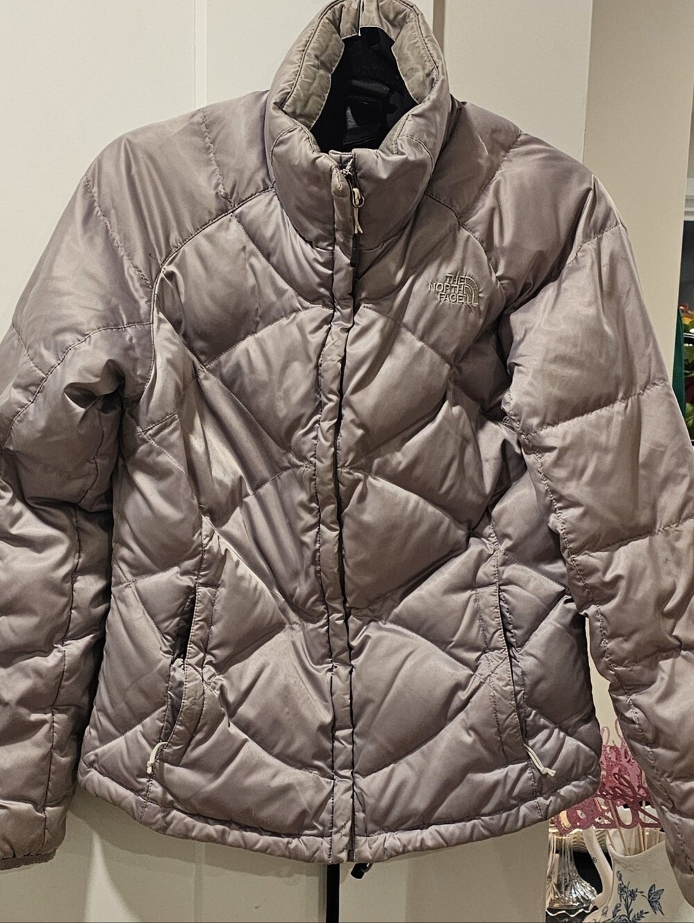 Classic The North Face 550 Medium quilted puffer jacket